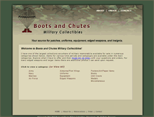 Tablet Screenshot of bootsandchutes.com